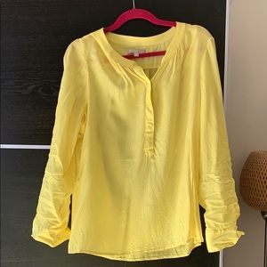 Banana Republic Silk Blouse Mint